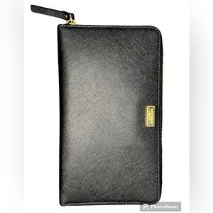 Kate Spade Leather Zip Around Clutch/Wallet